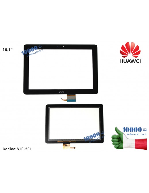 Vetro Touch Screen HUAWEI S10-201 [NERO] 10.1' MCF-100-0676 V2.0