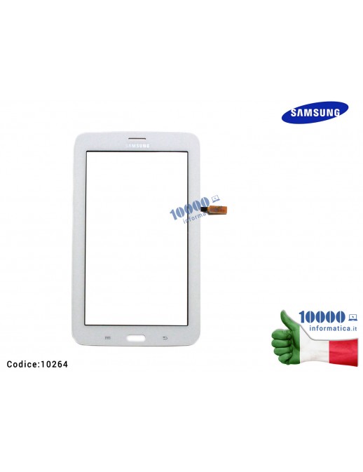 Vetro Touch screen SAMSUNG Galaxy Tab 3 Lite SM-T111 7'' 3G (BIANCO)