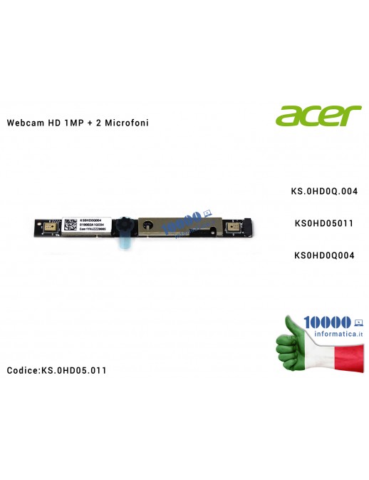 WEBCAM ORIGINALE ACER ASPIRE A715-71G ASPIRE A715-72G ASPIRE A717-71G ACER Aspire A515-41G A517-51 AN515-31 AN515-41 Nitro AN515