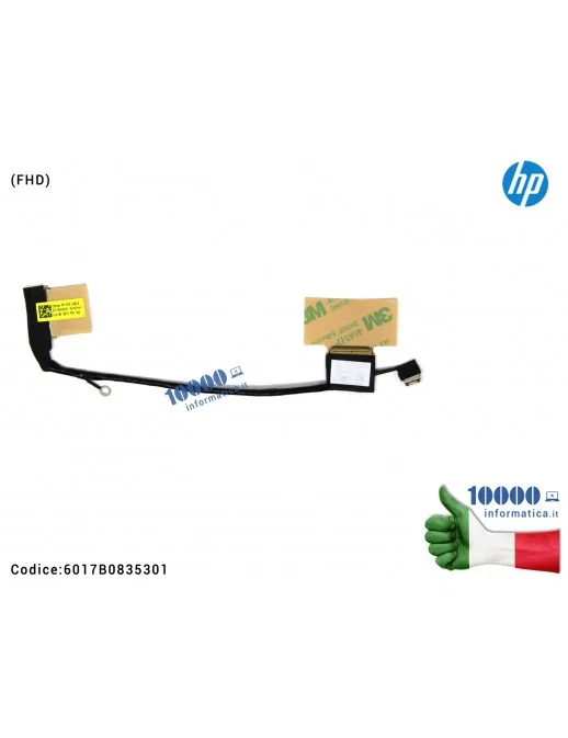 6017B0835301 Cavo Flat LCD HP EliteBook X360 1030 G2 917064-001 (FHD) 6017B0835301