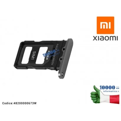 48200000673W Carrello SIM Tray XIAOMI Mi 11 (M2011K2C) (M2011K2G) [Tarnish] 48200000673W