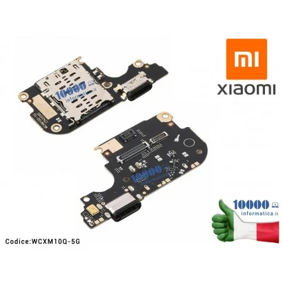 WCXM10Q-5G Scheda Board Connettore Ricarica XIAOMI Mi 10 Lite 5G Charging Port Board WCXM10Q-5G CTK2012C