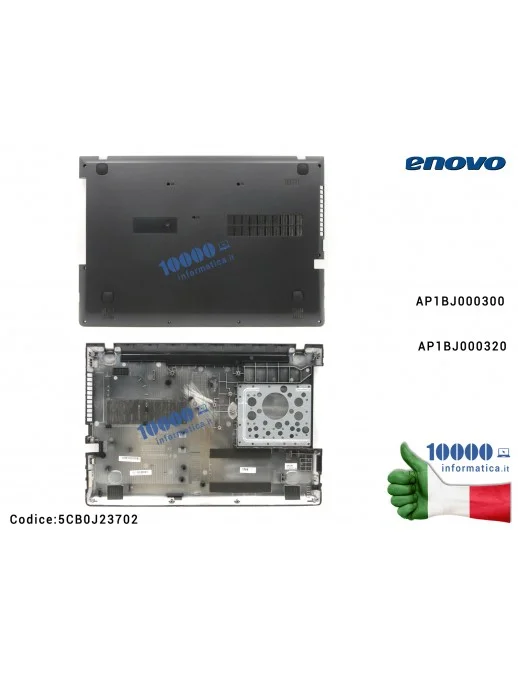 5CB0J23702 Bottom Case Scocca Inferiore LENOVO IdeaPad 500-15ISK (80NT) Z51-70 500-15ACZ Lower Case AP1BJ000300 AP1BJ000320 5...