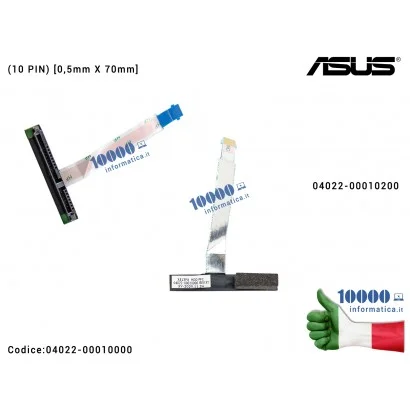 04022-00010000 Cavo Collegamento Hard Disk Connettore HDD SATA FFC ASUS VivoBook 15 F513 K513 M513 S513 X513 (10 PIN) [7 cm] ...