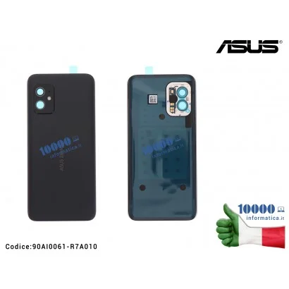 90AI0061-R7A010 Cover Batteria Posteriore [NERO] ASUS ZenFone 8 ZS590KS 90AZ00L1-R7A010