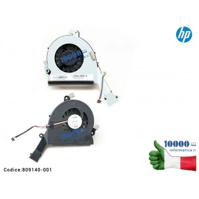 809140-001 Ventola di Raffreddamento Fan CPU HP AIO 22-A 23-Q 27-N TPC-Q017 [35W] 23-Q032CN 23-Q032CN 27-N160XT 23-Q102N 23-Q...