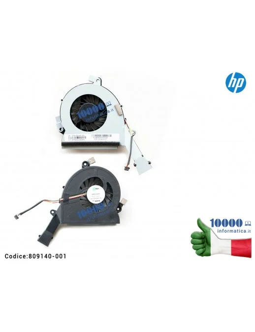 809140-001 Ventola di Raffreddamento Fan CPU HP AIO 22-A 23-Q 27-N TPC-Q017 [35W] 23-Q032CN 23-Q032CN 27-N160XT 23-Q102N 23-Q...