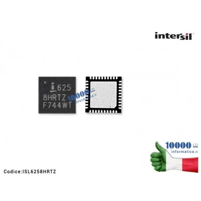 ISL6258HRTZ IC Chip INTERSIL ISL6258HRTZ 625 8 HRTZ MacBook Pro 13" A1278 A1342 15" A1286 (28 PIN) VDC REGOLATORE SMBus Inter...