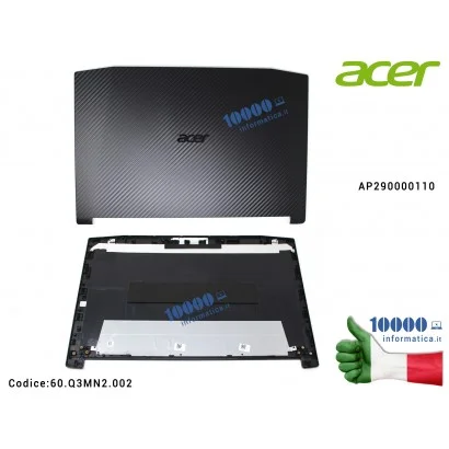 60.Q3MN2.002 Cover LCD ACER Aspire AN515-42 AN515-52 Nitro AN515-42 AN515-52 [NERO] AP290000110 60Q3MN2002 60.Q3MN2.002