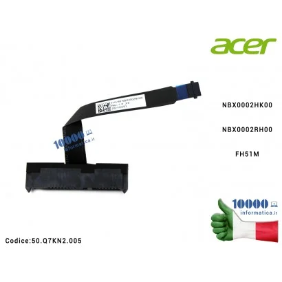 50.Q7KN2.005 Cavo Hard Disk FFC HDD ACER Nitro AN515-44 AN515-55 AN517-52 AN517-55 NBX0002HK00 NBX0002RH00 FH51M 50Q7KN2005 5...