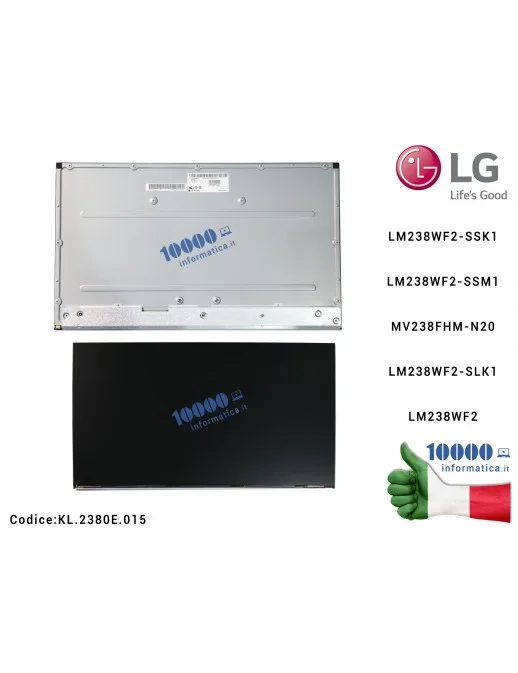 KL.2380E.015 Display 23,8" LCD ACER Aspire C24-320 C24-860 C24-865 Veriton Z4860G Z6860G A890 Monitor B247Y [FHD] KL2380E015 ...