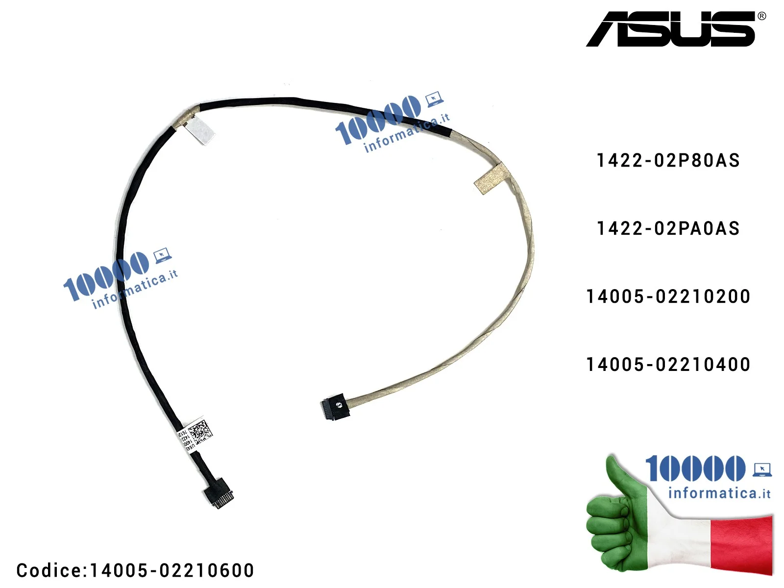14005-02210600 Cavo CMOS CABLE ASUS ZenBook UX430 UX430U UX430UA UX430UN UX430UQ 1422-02P80AS 1422-02PA0AS 14005-02210200 140...