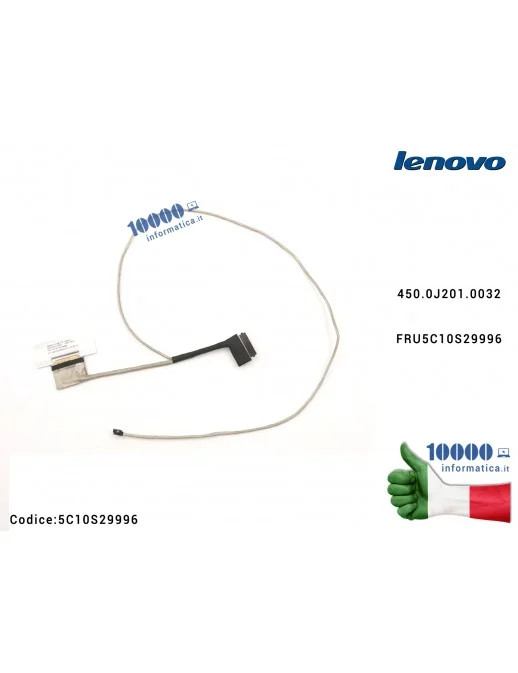 5C10S29996 Cavo Flat LCD LENOVO Slim 1-14AST-05 (81VS) EDP CABLE 450.0J201.0032 FRU5C10S29996