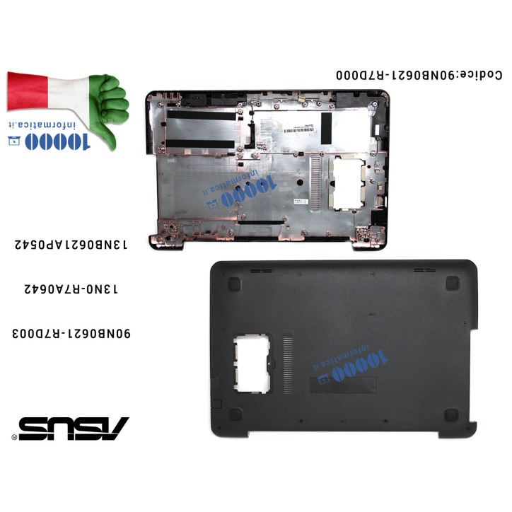 Bottom Case Cover Lower Inferiore ASUS  [Versione 1] F555L F555LA X555LD F555LD X554L X555U X555 X555LA X555LD X555LJ X555LN X55