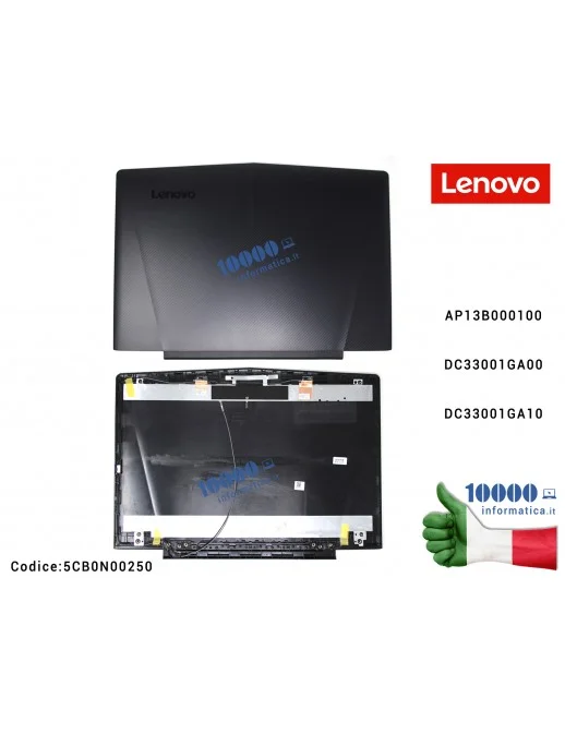 5CB0N00250 Cover LCD LENOVO Legion Y520-15IKBN (80WK) [NERO] Y520 R520 R720 + Antenna AP13B000100 DC33001GA00 DY512 DC33001GA10