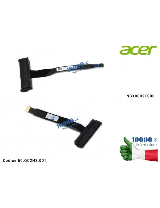 50.QC2N2.001 Cavo Hard Disk FFC HDD ACER Nitro AN515-45 AN515-54 AN515-56 AN515-57 AN517-41 AN517-53 AN517-54 Predator Helios...