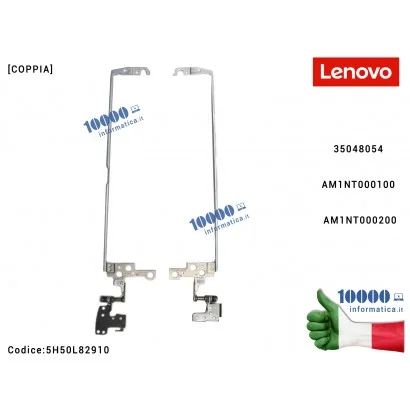 5H50L82860 Cerniere Hinges LENOVO IdeaPad 110-14ISK (80UC) 110-14IBR (80T6) 110-14AST (80TQ) [COPPIA] AM11T000310 AM11T000410...