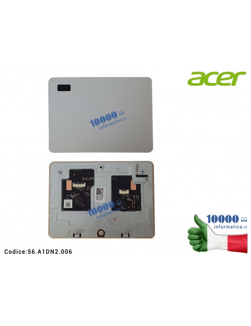56.A1DN2.006 Touchpad ACER Aspire A515-56 A515-56G A515-56T [FINGERPRINT] 56.A1DN2.006 56A1DN2006 (Silver) Trackpad Touchpad ...