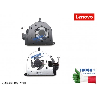 5F10S14078 Ventola Fan CPU LENOVO IdeaPad Slim 3 15IAH8 (82XB) 15ITN9 (83L7) FRU5F10S14078 5F10S14078 5F10S14219 FRU5F10S1421...