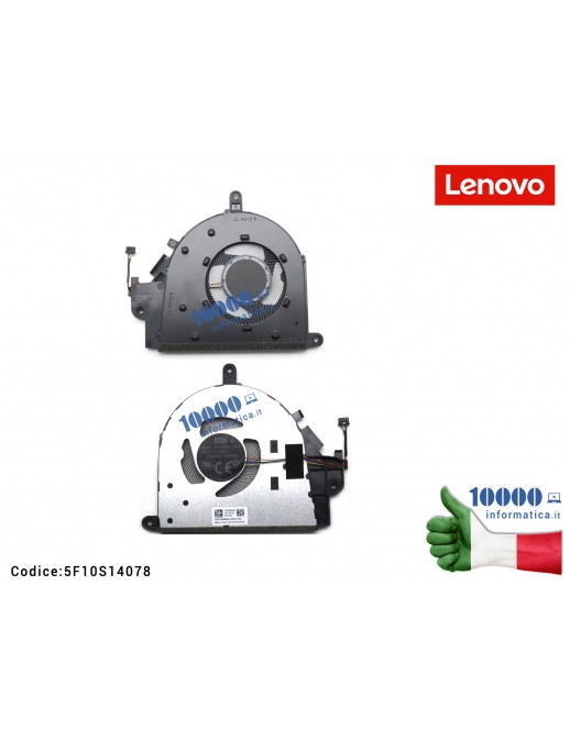 5F10S14078 Ventola Fan CPU LENOVO IdeaPad Slim 3 15IAH8 (82XB) 15ITN9 (83L7) FRU5F10S14078 5F10S14078 5F10S14219 FRU5F10S1421...