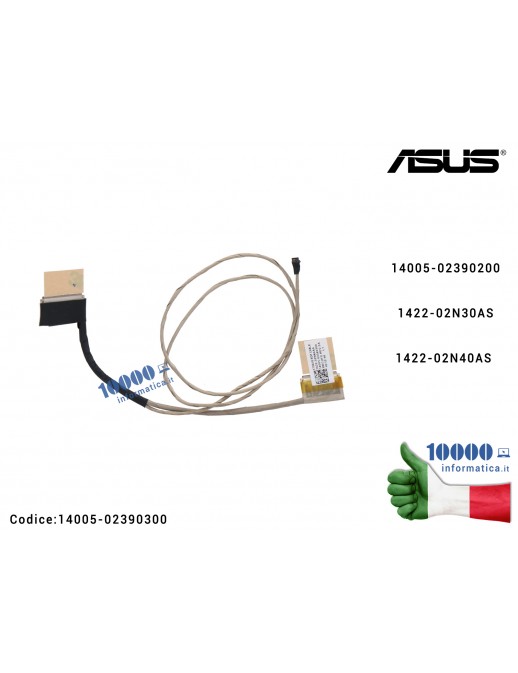 14005-02390300 Cavo Flat LCD ASUS VivoBook 17 X705 X705U 1422-02N30AS X705UF X705FD X705FN X705UD X705UQ X705UN 14005-0239030...