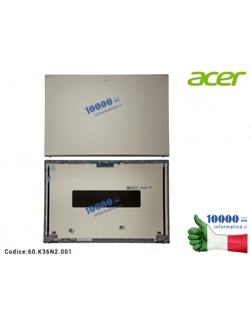 60.K36N2.001 Cover LCD ACER Aspire A515-57 A515-57G A515-57T S50-54 [GOLD] Originale 60.K36N2.001 60K36N2001