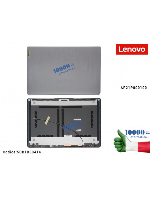 FRU5CB1B60414 Cover LCD LENOVO 3-15ITL6 3-15ADA6 3-15ALC6 3-15IAU7 3-15ABA7 - 5CB1B60414 Cover LCD LENOVO [Arctic Grey] IdeaP...