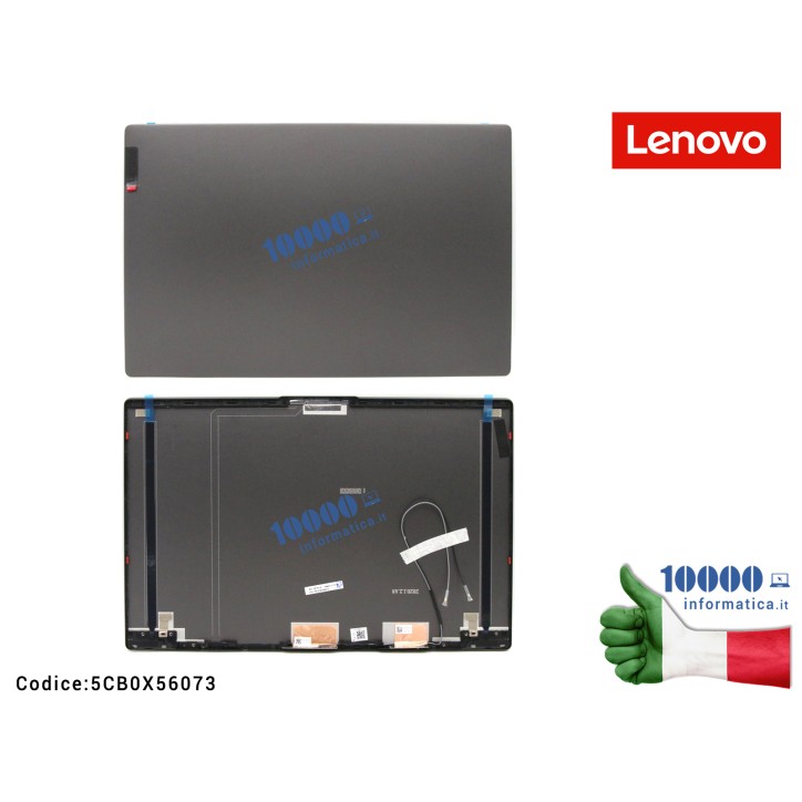 Cover LCD LENOVO Ideapad 5 15ARE05 15ITL05 15ALC05 15IIL05 5CB1B01320 Dark Grey COVER ORIGINALE LENOVO IDEAPAD 5-15IIL05 5-15ARE