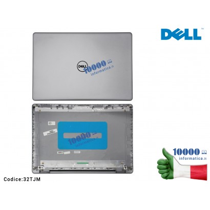 32TJM Cover LCD Scocca superiore Originale DELL inspiron 15 5593 - 32TJM Silver Cover LCD DELL 32TJM 032TJM CN-032TJM