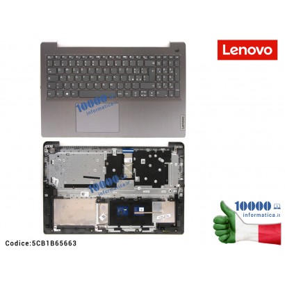 5CB1B65663 Tastiera Italiana Top Case LENOVO IdeaPad 3-15ITL6 (82H8) 3-15ADA6 (82KR) 3-15ALC6 (82KU) 5CB1B65663 FRU5CB1B65663...