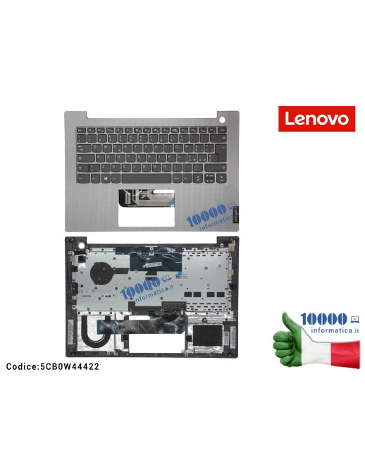 5CB0W44422 Tastiera Italiana Top Case LENOVO ThinkBook 14-IML (20RV) 14-IIL (20SL) [Mineral Grey] 5CB0W44422 FRU5CB0W44422 (F...