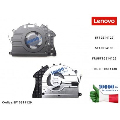 5F10S14129 Ventola Fan CPU LENOVO ThinkBook 16 G6 ABP (21KK) 5F10S14129 5F10S14130 FRU5F10S14129 FRU5F10S14130