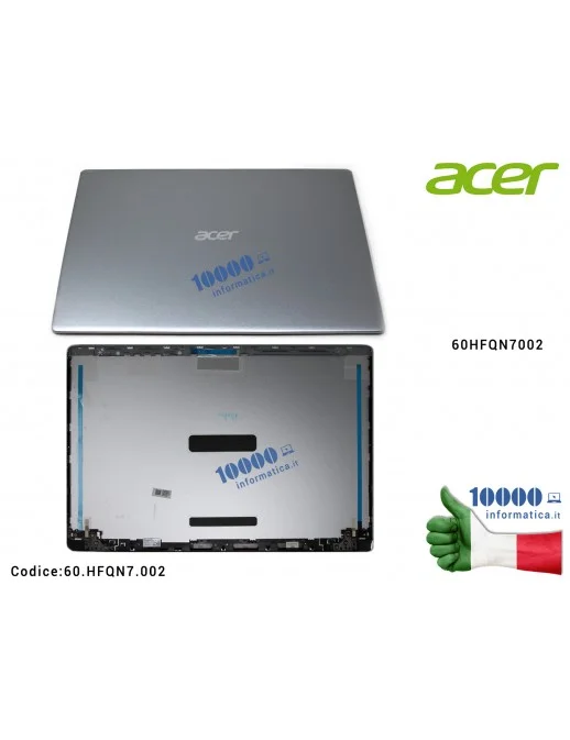60.HFQN7.002 Cover LCD Acer Silver A515-44 A515-45 A515-54 A515-55 60.HFQN7.002 Cover LCD ACER A515-44 A515-54 A515-54G A515-...