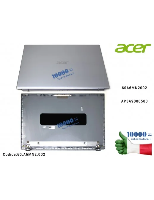 60.A6MN2.002 Cover LCD ACER Aspire A115-32 A315-35 A315-58 A315-58G Extensa EX215-32 EX215-54 EX215-54G [SILVER] AP3A9000500 ...