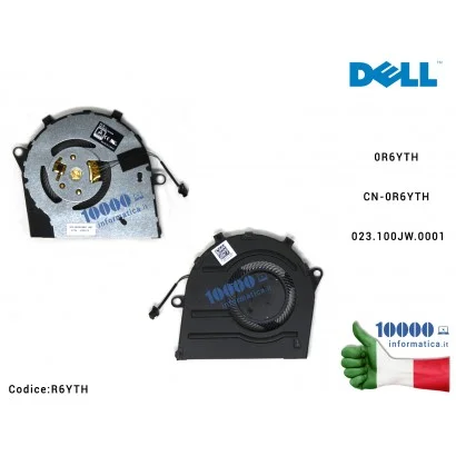 R6YTH Ventola Fan CPU DELL Inspiron 5401 5402 5405 5408 5409 0R6YTH CN-0R6YTH R6YTH 023.100JW.0001