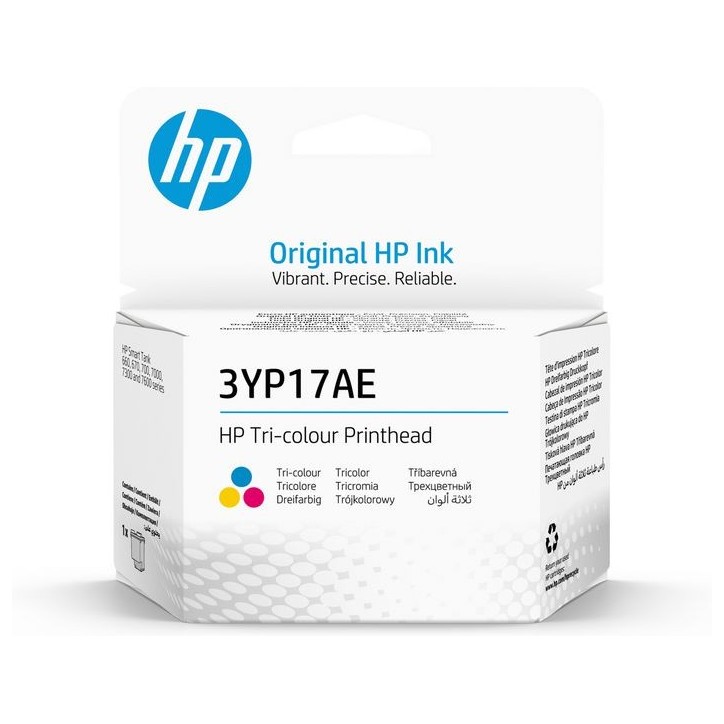 3YP17AE HP Inktank Tri-Color Printhead 195697290589
