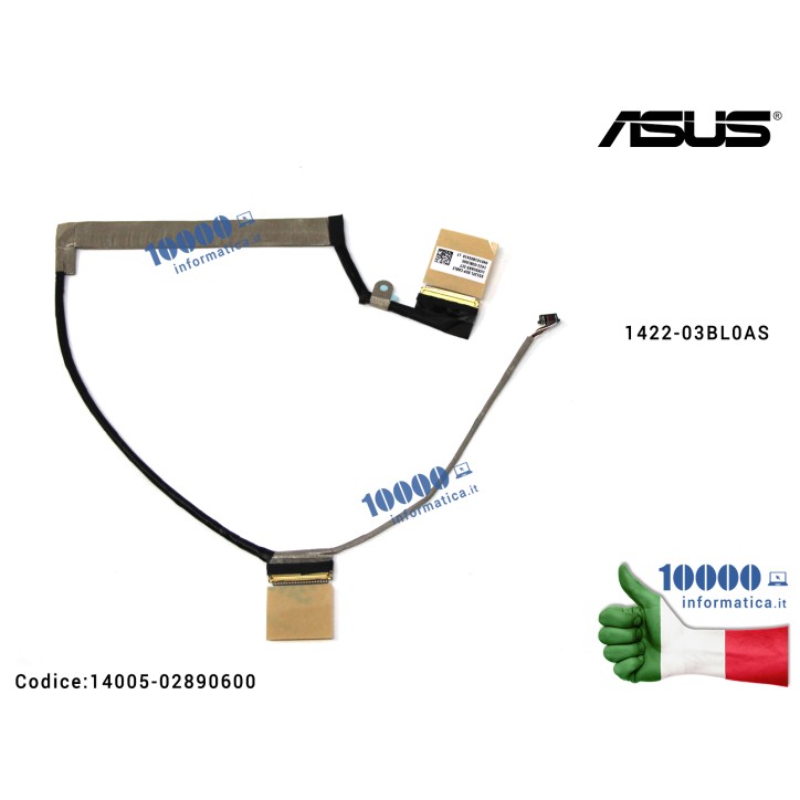 Cavo Flat LCD ASUS X512 X512U X512F X512FL X512UF X512FA X512FJ 1422-03BM0AS 1422-03BL0AS VivoBook F512U X512U X512UF Cavo Flat LCD ASUS X512 X512U X512F X512FL X512UF X512FA X512FJ 1422-03BM0AS 1422-03BL0AS VivoBook F512U X512U X512UF