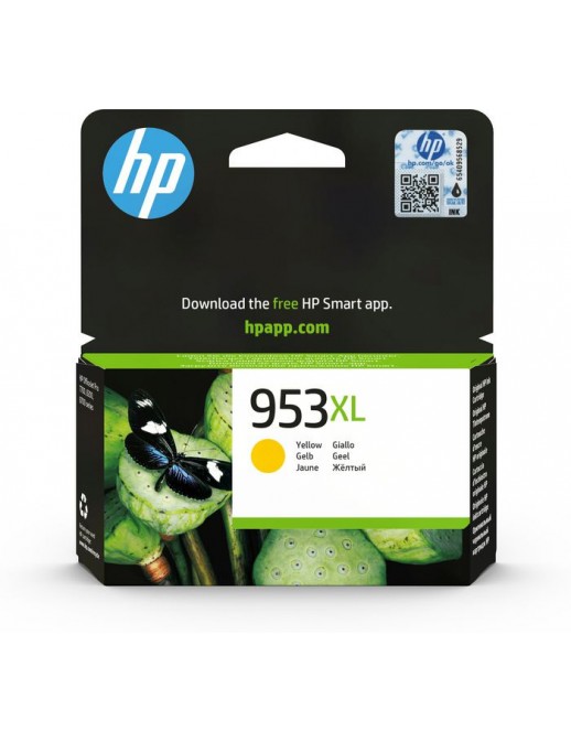 F6U18AE F6U18AE HP 953XL High Yield Yellow Original Ink Cartridge 725184104176, 725184104152, 725184104169