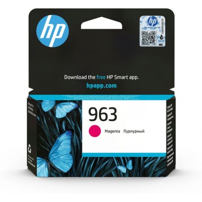 3JA24AE 3JA24AE HP 963 Magenta Original Ink Cartridge 192545866408, 192545866385, 192545866392