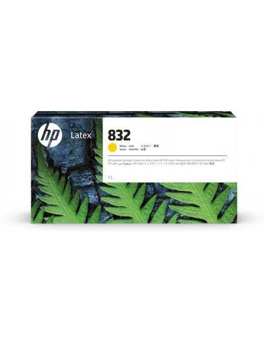 4UV78A 4UV78A HP 832 1-liter Yellow Latex Ink Cartridge 193905447718