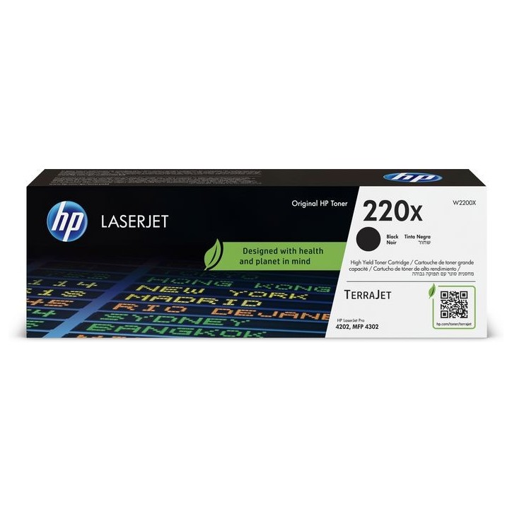 W2200X HP 220X Black Original LaserJet Toner Cartridge 193808760297