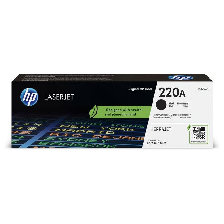 W2200A HP 220A Black Original LaserJet Toner Cartridge 193808760259