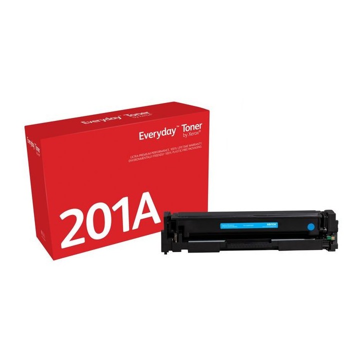 006R03689 Xerox Everyday™ Cyan Toner by Xerox compatible with HP 201A (CF401A), Standard capacity 1400 pagine