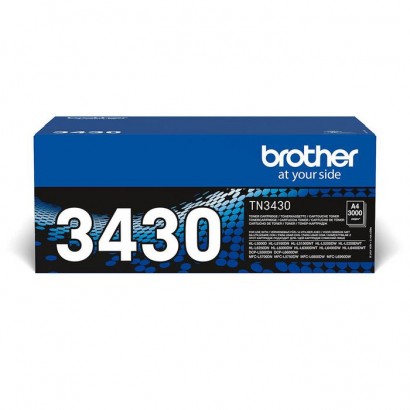 TN-3430 TN-3430 Brother 3000 pages, HL-L5000D, HL-L5100DN, HL-L5200DW, HL-L6300DW, HL-L6400DW, HL-L6400DWT, DCP-L5500DN, DCP-...