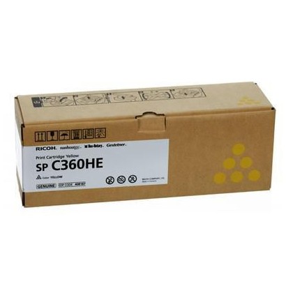 408187 408187 Ricoh Print Cartridge, Yellow, SP C360DNw, 5000 Pages 5000 pagine