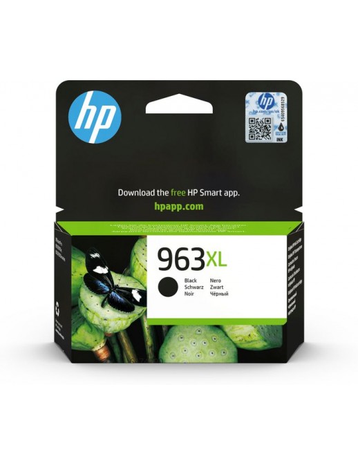 3JA30AE 3JA30AE HP 963XL High Yield Black Original Ink Cartridge 192545866644, 192545866620, 192545866637