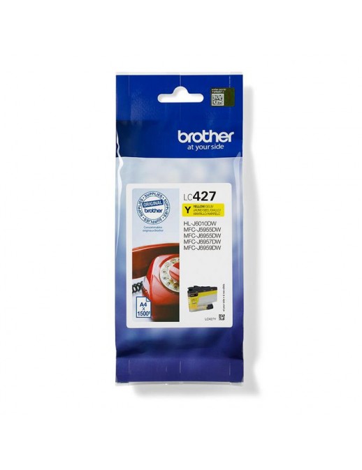 LC427Y LC427Y Brother Genuine Brother LC427Y Ink Cartridge – Yellow Brother