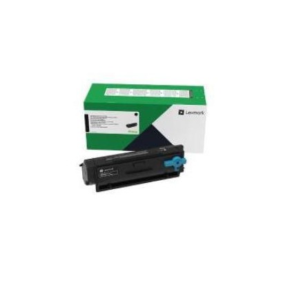 55B2000 55B2000 Lexmark Return Programme Black Toner Cartridge, 160 x 170 x 370 mm, 0.97 kg 3000 pagine