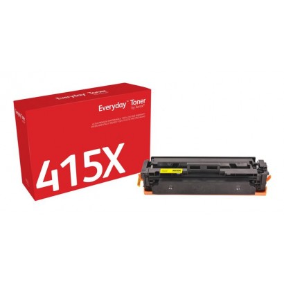 006R04190 006R04190 Xerox Everyday™ Yellow Toner by Xerox compatible with HP 415X (W2032X), High capacity 6000 pagine