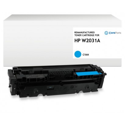 QI-W2031A QI-W2031A CoreParts Lasertoner for HP Cyan Pages: 2100 DIN 33870-2 (color)ISO/IEC 19798 (color) with Chip for HP Co...